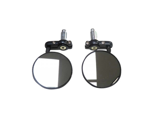 Mirror set bar-end version round carbon product