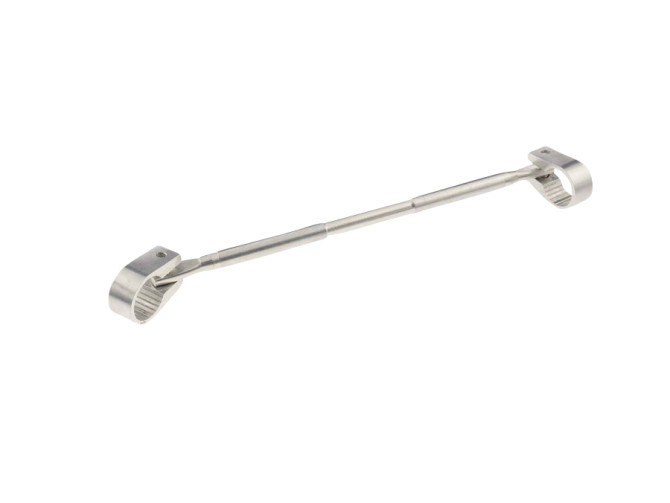 Handlebar universal cross ProTaper style silver product