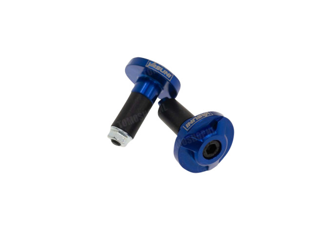 Handlebar weights vibration damper kit Yasuni Pro-race blue main