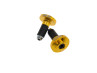 Handlebar wights vibration damper kit Yasuni Pro-race gold thumb extra