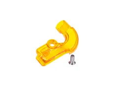 Handle set right quick action throttle Lusito M84 cable guide orange