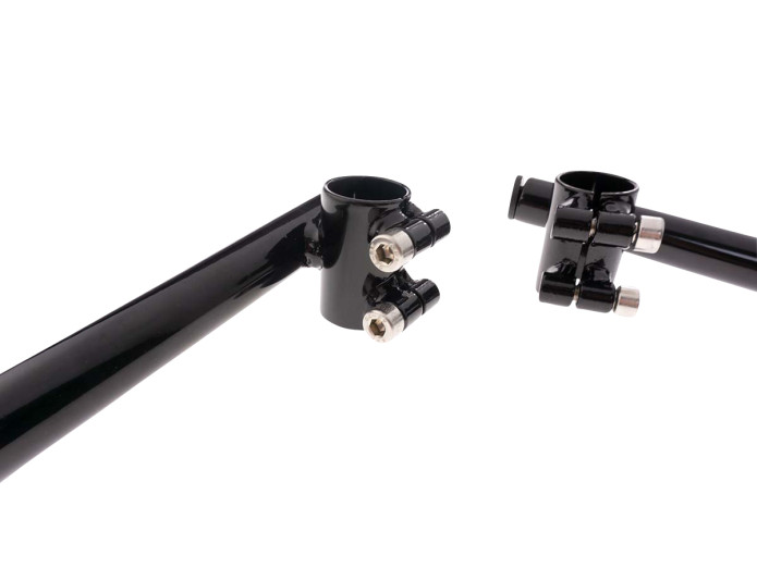 Lenker Clipon Satz 28mm Schwarz MLM 