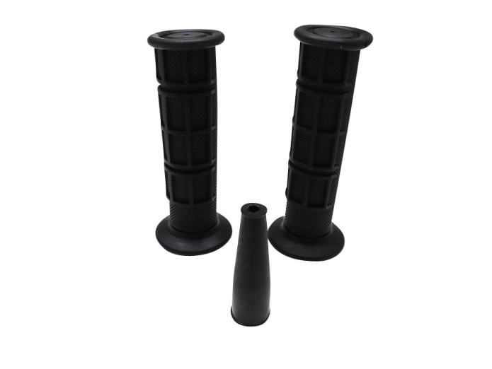 Handle set right quick action throttle aluminium black