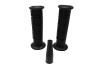 Handle set right quick action throttle aluminium black Handle set right quick action throttle aluminium black
