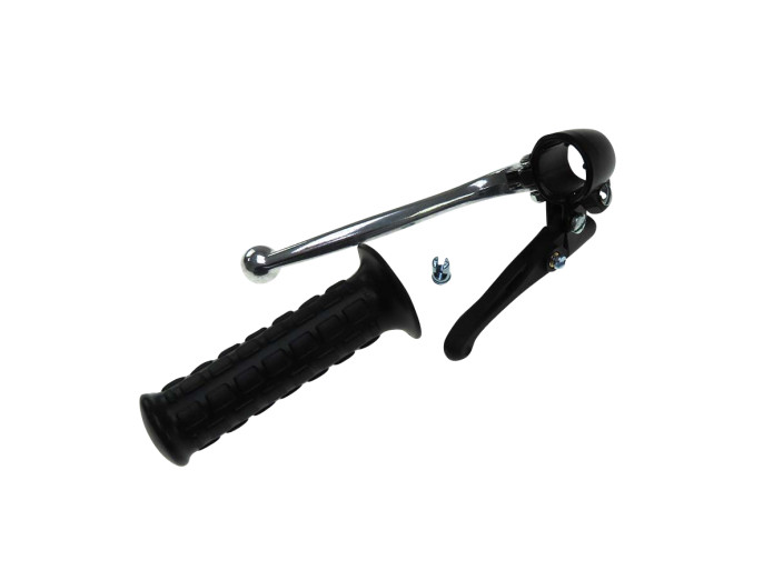 Handle set left Lusito original black A-quality (with choke)
