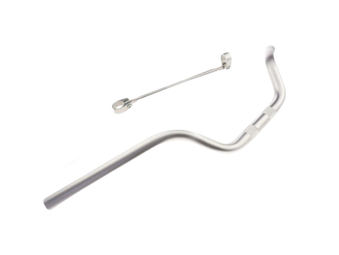 Handlebar universal cross ProTaper style silver product