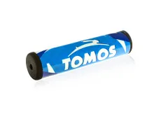 Stuurrol / stuurbeschermer blauw "Racing" Tomos 205mm