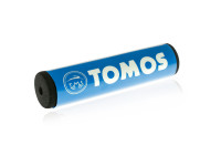 Stuurrol / stuurbeschermer blauw met Tomos logo 205mm
