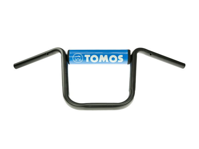 Stuurrol / stuurbeschermer Tomos logo blauw 205mm