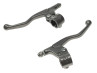 Handle brake set Lusito Lusito M84 short silver grey