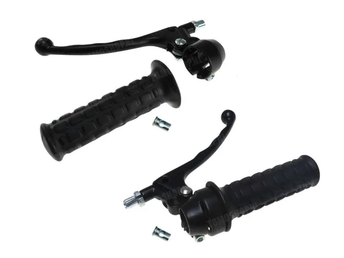 Handle set left / right Lusito original black A-quality (brake light) main