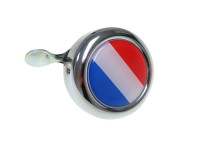 Bell with flag Holland dome 3D sticker Widek chrome