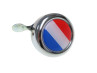 Glocke mit Flagge Holland Dome 3D Aufkleber Widek Chrom Glocke mit Flagge Holland Dome 3D Aufkleber Widek Chrom