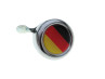 Bell with flag Germany dome 3D sticker Widek chrome Bell with flag Germany dome 3D sticker Widek chrome