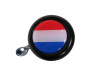 Glocke mit Flagge Holland Dome 3D Aufkleber Widek Schwarz Glocke mit Flagge Holland Dome 3D Aufkleber Widek Schwarz