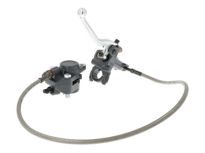 Griff Bremssatz Bremspumpe mit Bremssattel-Set grau Tomos Streetmate