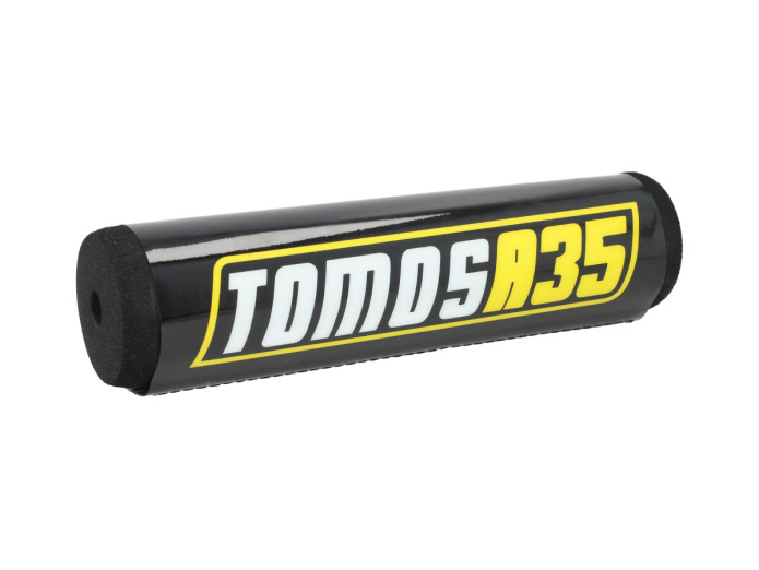 Bar pad / handlebar roller Tomos A35 black / yellow 205mm