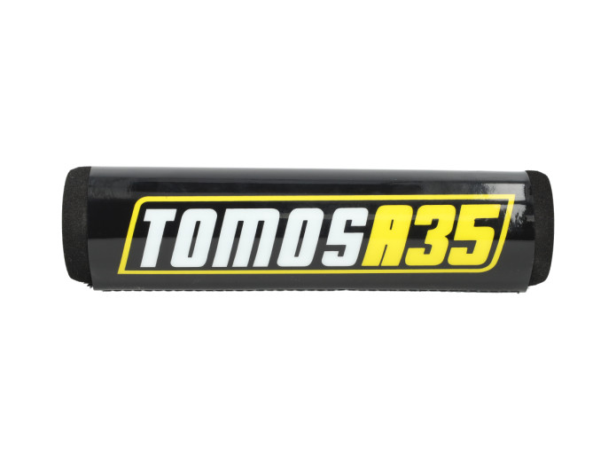 Bar pad / handlebar roller Tomos A35 black / yellow 205mm