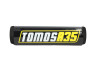 Bar pad / handlebar roller Tomos A35 black / yellow 205mm