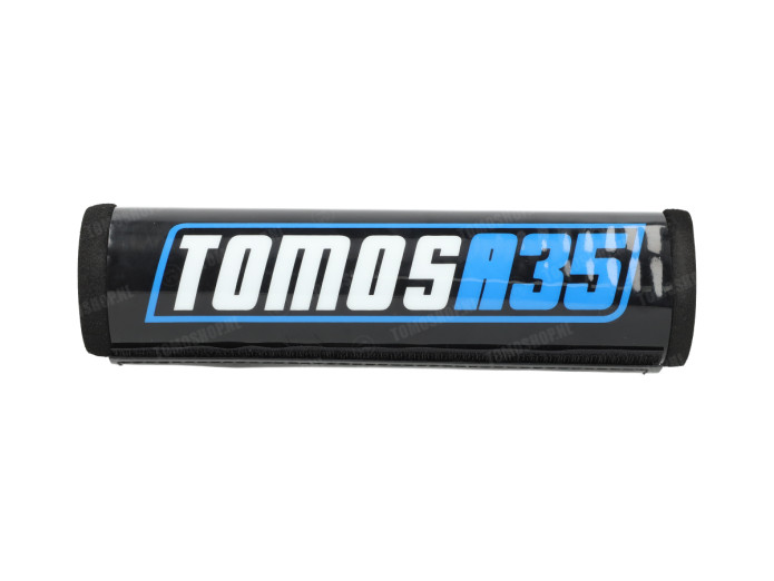 Lenkerschützer / Lenkerprotektor Tomos A35 Schwarz / Blau 205mm