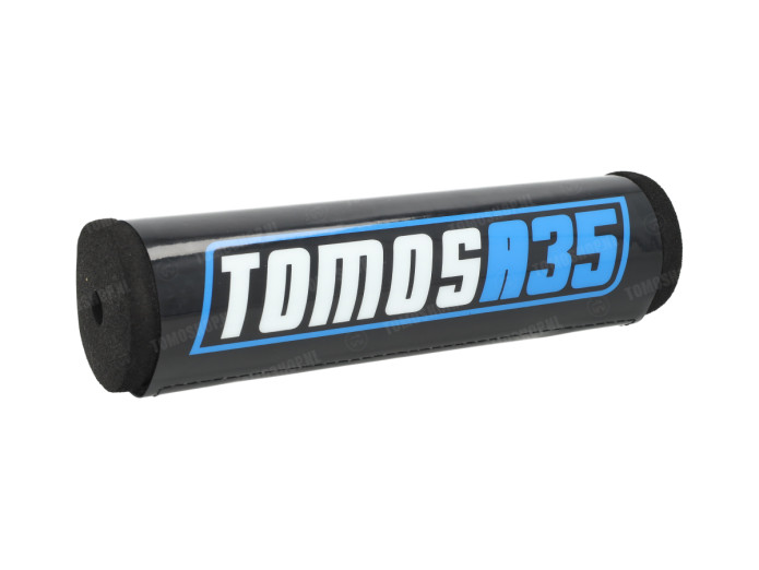 Lenkerschützer / Lenkerprotektor Tomos A35 Schwarz / Blau 205mm