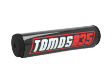Stuurrol / stuurbeschermer Tomos A35 zwart / rood 205mm