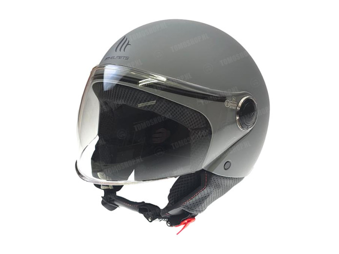 Helm MT Street S Entire mat grijs (XS - XL)