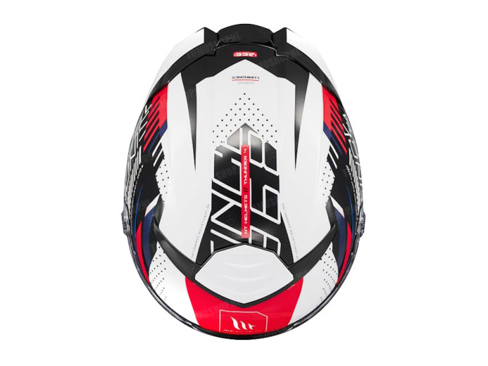 Helm MT Thunder 4 SV Lumience Weiss / Blau / Rot (S - XXL)