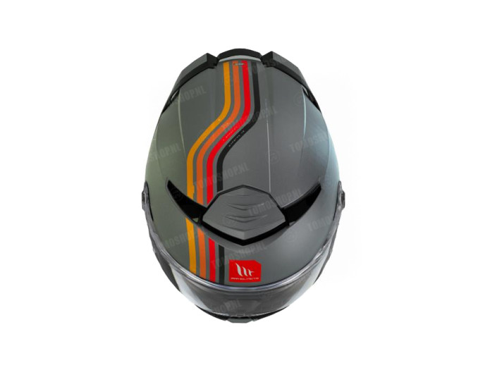 Helm MT Thunder 4 SV Mil mat grijs (M - XXL)