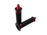 Handle grips Spike red 24mm / 22mm Handle grips Spike red 24mm / 22mm