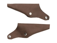 Handle grip brake lever covers classic universal brown