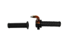 Greepset rechts snelgas Lusito M84 zwart set