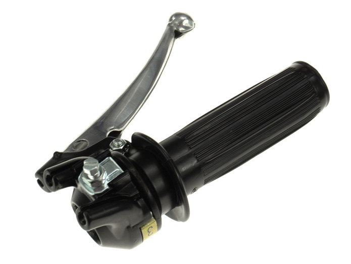 Handle set left/right shift handle 3-speed Tomos 3L NTS black A-quality