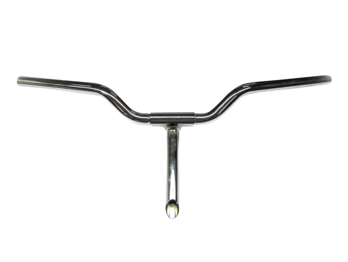 Handle bar Tomos 2L / 3L / 4L with stem sport model chrome 