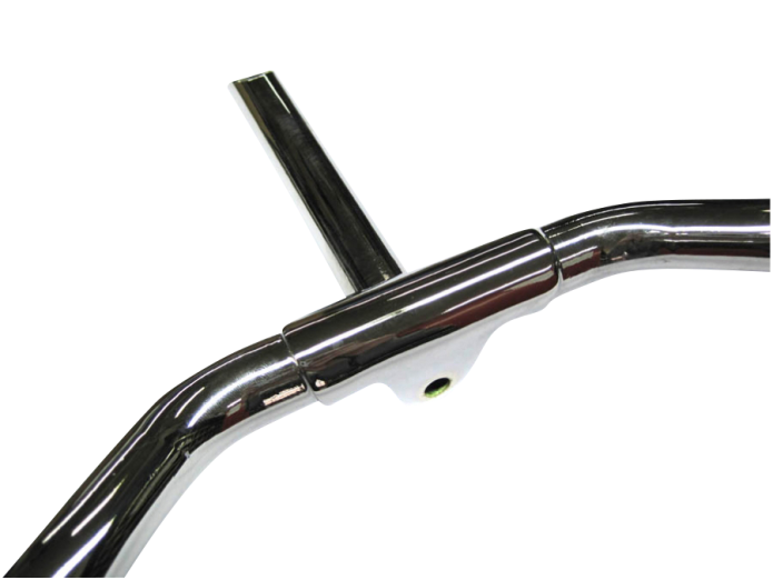 Handle bar Tomos 2L / 3L / 4L with stem sport model chrome 