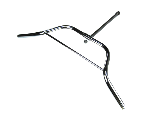 Stuur Tomos 2L / 3L / 4L stuurpen enkele spijl 45cm chroom
