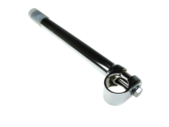 Handle bar stem 25cm Tomos 2L / 3L / 4L / universal chrome