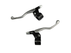 Greep remhendel set Lusito M84 kort aluminium / zwart
