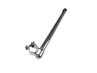 Handle bar stem 30cm Tomos 2L / 3L / 4L / universal chrome Handle bar stem 30cm Tomos 2L / 3L / 4L / universal chrome