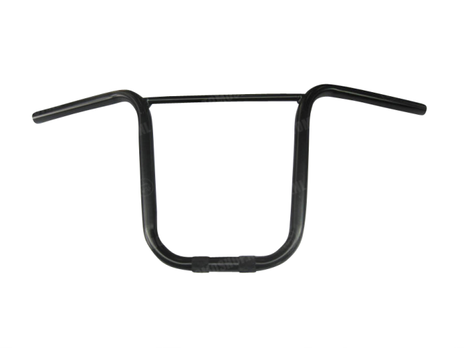 Stuur Tomos A3 / A35 met spijl model als origineel zwart Supertec thumb
