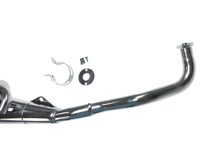 Uitlaat Tomos A3 / A35 28mm Tecnigas Next R chroom terugloop