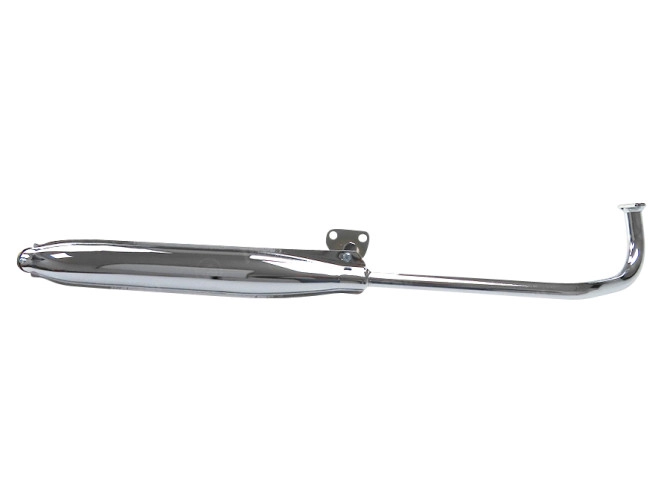 Uitlaat Tomos A3 / A35 22mm Tecno STD chroom 45 km/h Euro1 / Euro2 thumb