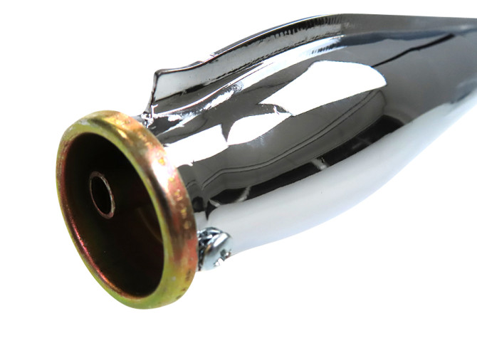 Exhaust Tomos A3 A35 22mm Tecno STD chrome 45 km/h Euro1 / 2 product