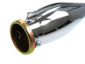 Exhaust Tomos A3 / A35 26mm Tecno Speedy STD chrome Euro1 / Euro2