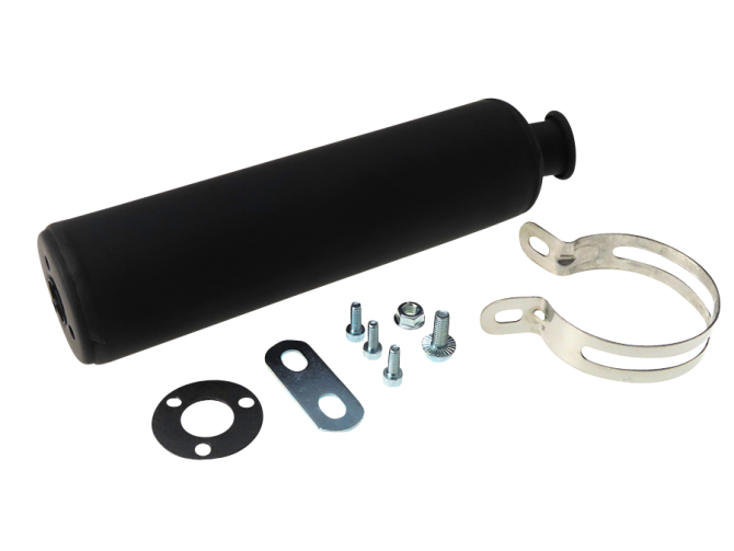 Exhaust silencer universal Tecnigas black product