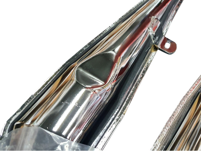 Exhaust Tomos A3 / A35 28mm Tecno Bullet chrome Euro1 product