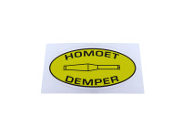 Sticker Homoet Demper original