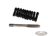 Exhaust studs M6 > M7 repair studs tapping set
