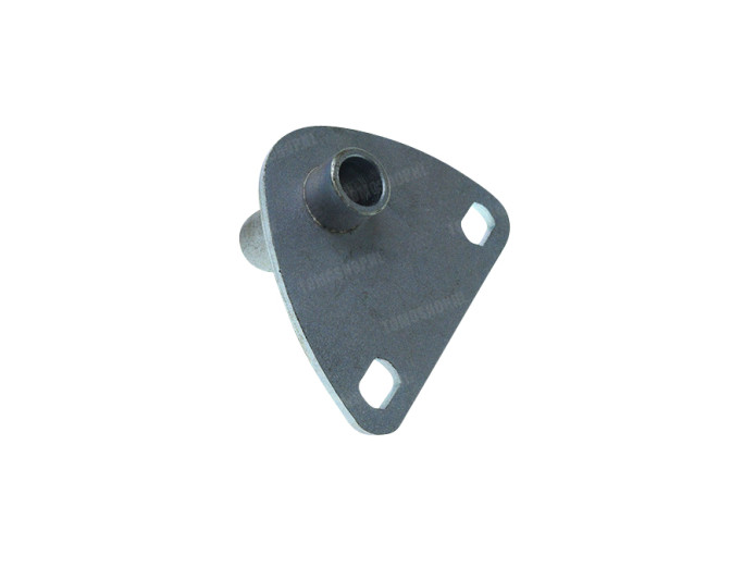 Exhaust Tomos 2L / 3L mounting plate 3-angled