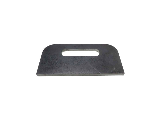 Uitlaat demper universeel 28mm Homoet P6 blank